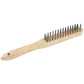 SIP Industrial 3-Row Mild Steel Wire Brush