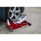 Sealey Trolley Jack 2.5 tonne Low Entry Aluminium Rocket Lift RJA2500