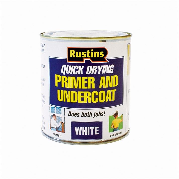 Rustins White Primer/Undercoat 500ml (Whpu500)