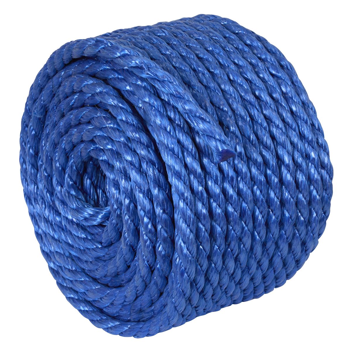 Sealey 10mm x 30m Polypropylene Split Film Twisted Rope, Blue PR1030