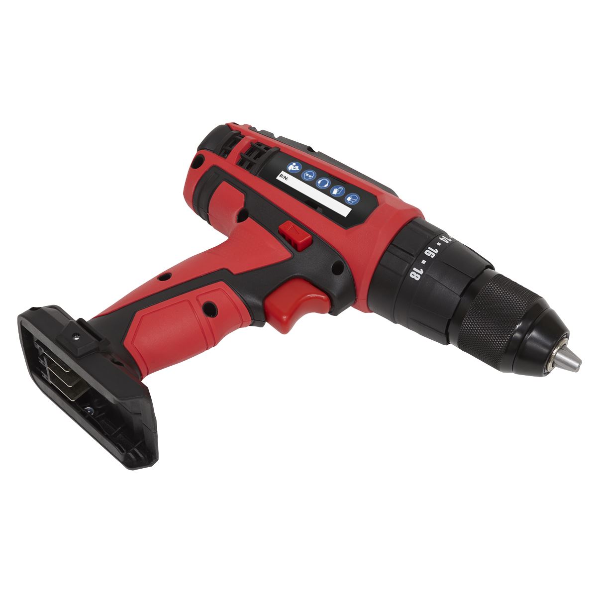 Sealey Hammer Drill/Driver 13mm 20V - Body Only CP20VDD