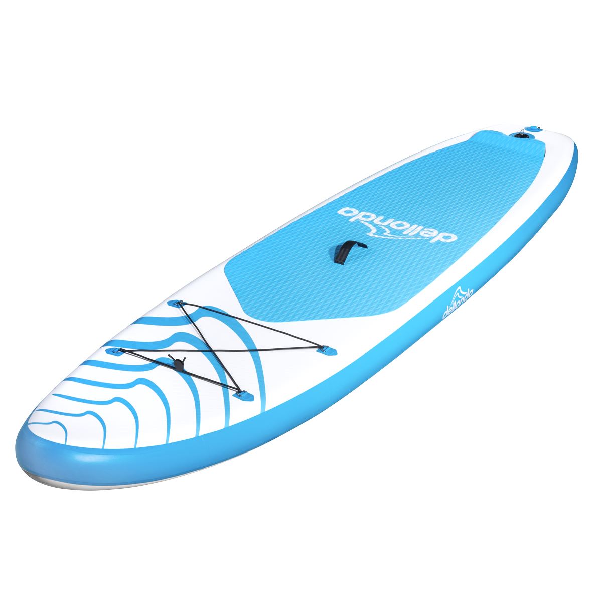 Dellonda Inflatable Stand Up Paddle Board 10'6" - Blue/White DL152