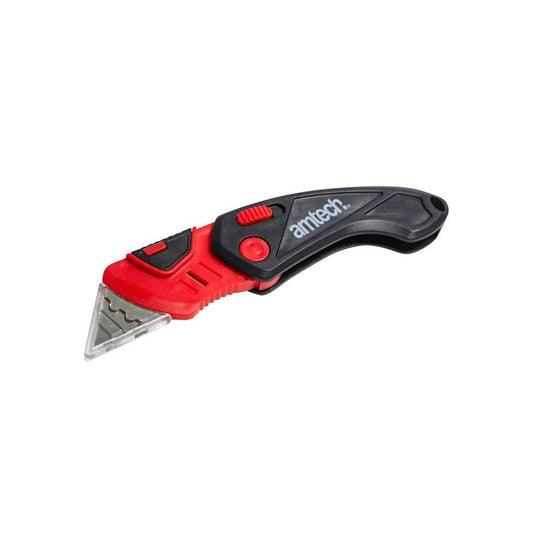 Amtech Folding Plastic Utility Knife - S0350