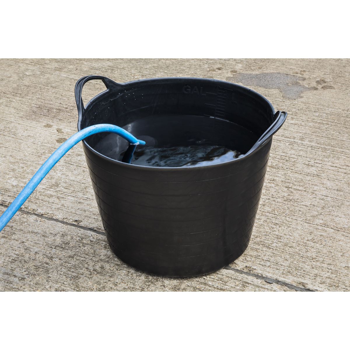 Sealey Heavy-Duty Flexi Tub 40L - Black SFT40