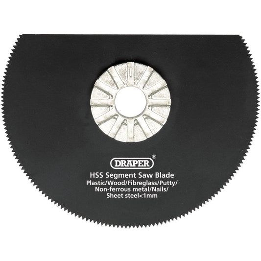 Draper HSS Segment Saw Blade - 88mm Diameter x 18TPI