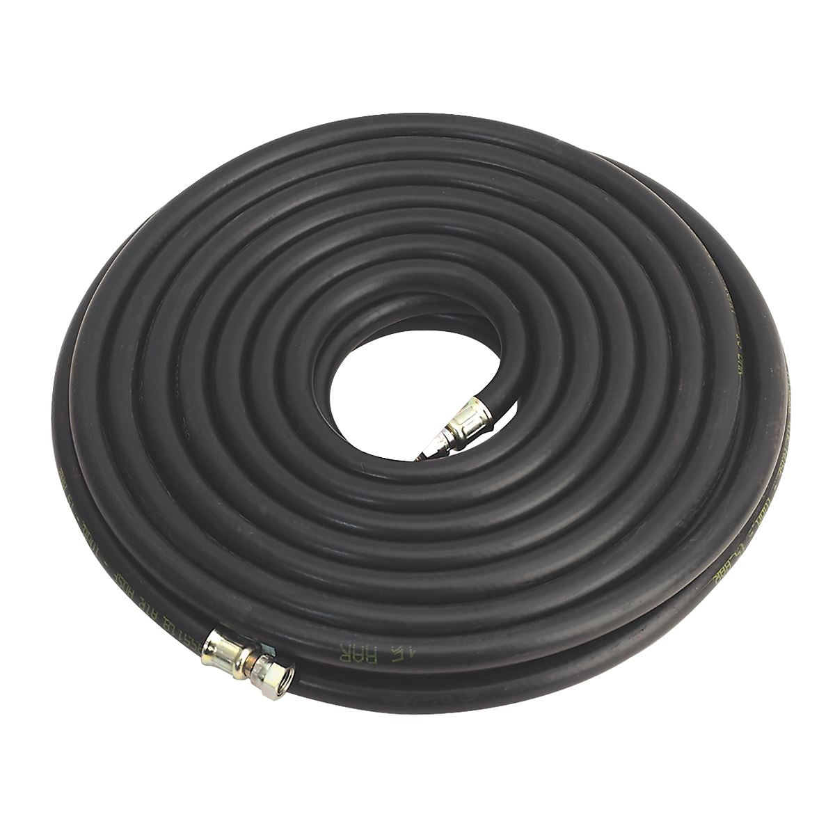 Sealey Air Hose 15m x 10mm with 1/4"BSP Unions Heavy-Duty AH15RX/38