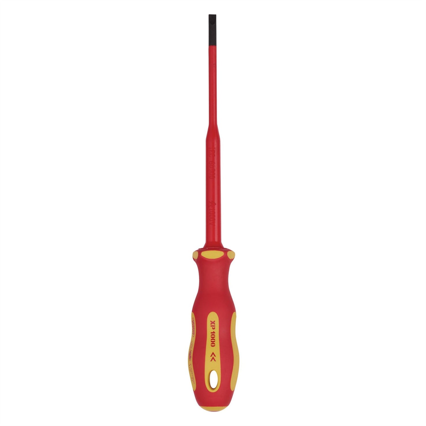 Draper Ergo Plus Slimline Plain Slot VDE Screwdriver (3.5mm x 100mm) - 02159