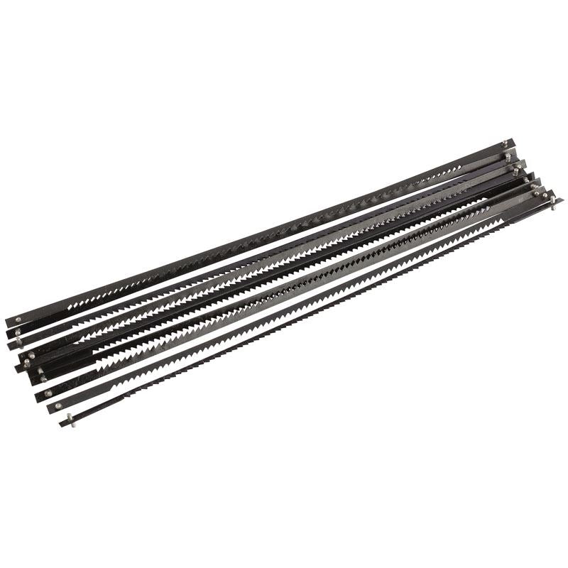 Draper Coping Saw Blades for 64408 and 18052 Coping Saws, 15tpi (Pack of 10)