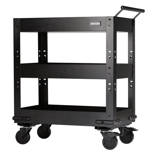 Draper BUNKER Modular 3 Tier Trolley with Pull Handle