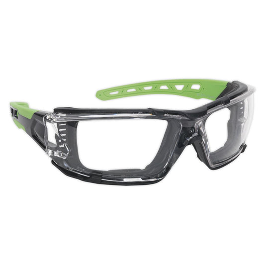 Sealey Safety Spectacles with EVA Foam Lining - Clear Lens SSP68