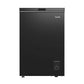 Sealey Baridi Freestanding Chest Freezer, 99L Capacity, Garages and Outbuilding Safe, -12 to -24�C Adjustable Thermostat with Refrigeration Mode, Black DH153