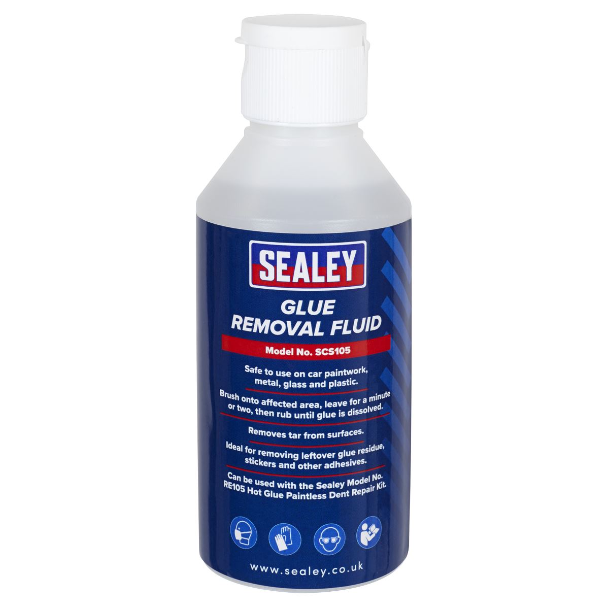 Sealey Glue Removal Fluid 200ml SCS105