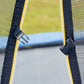 Dellonda 8ft Heavy-Duty Outdoor Trampoline with Safety Enclosure Net DL67