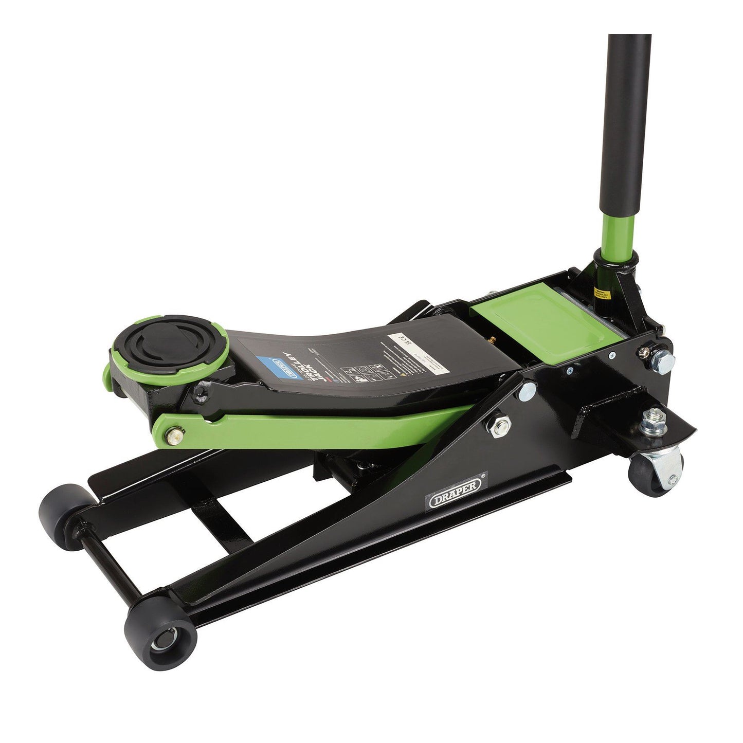 Draper 2.25T Trolley Jack Green TJ2250G - 28466