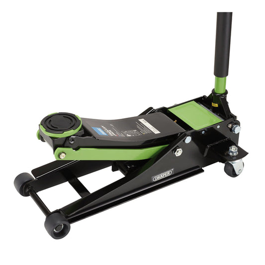 Draper 2.25T Trolley Jack Green TJ2250G - 28466