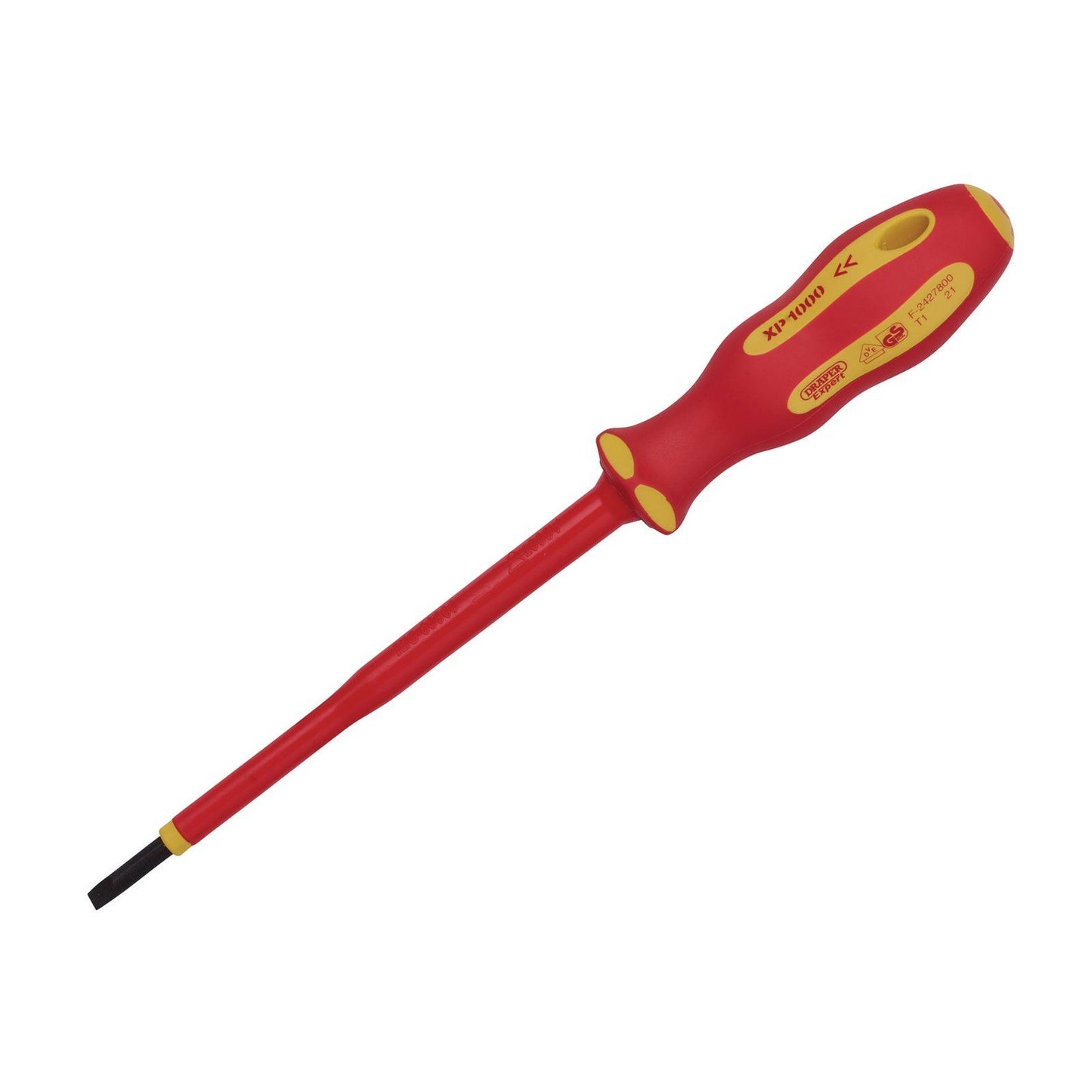 Draper Ergo Plus VDE 3.5 mm x 100mm Plain Slot Screwdriver - 64413