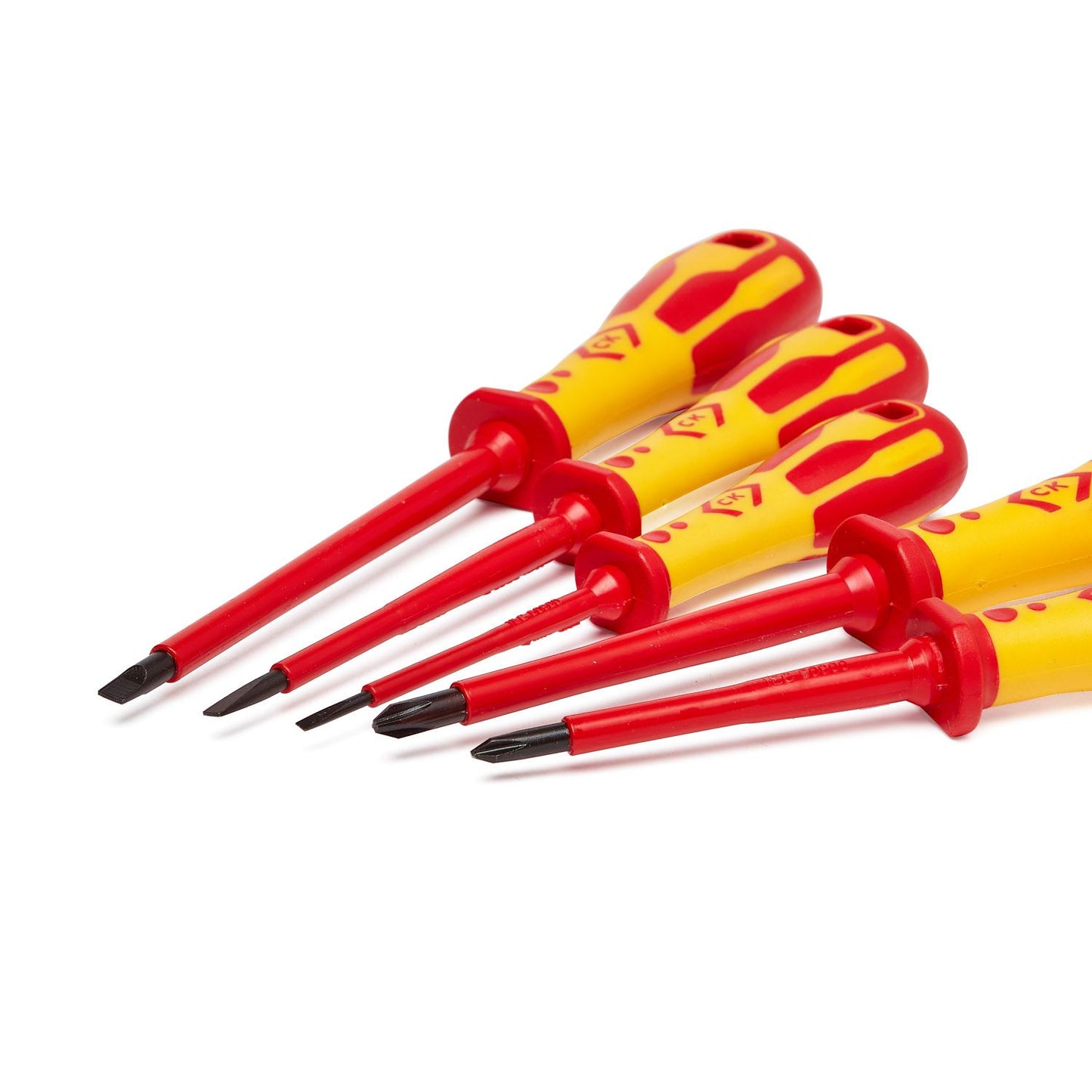 CK Tools DextroVDE Screwdriver Set of 5 PH/SL T49182D