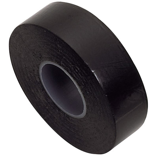 Draper 11909 Expert 20M x 19mm Black Insulation Tape to BS3924 and BS4J10 Spec