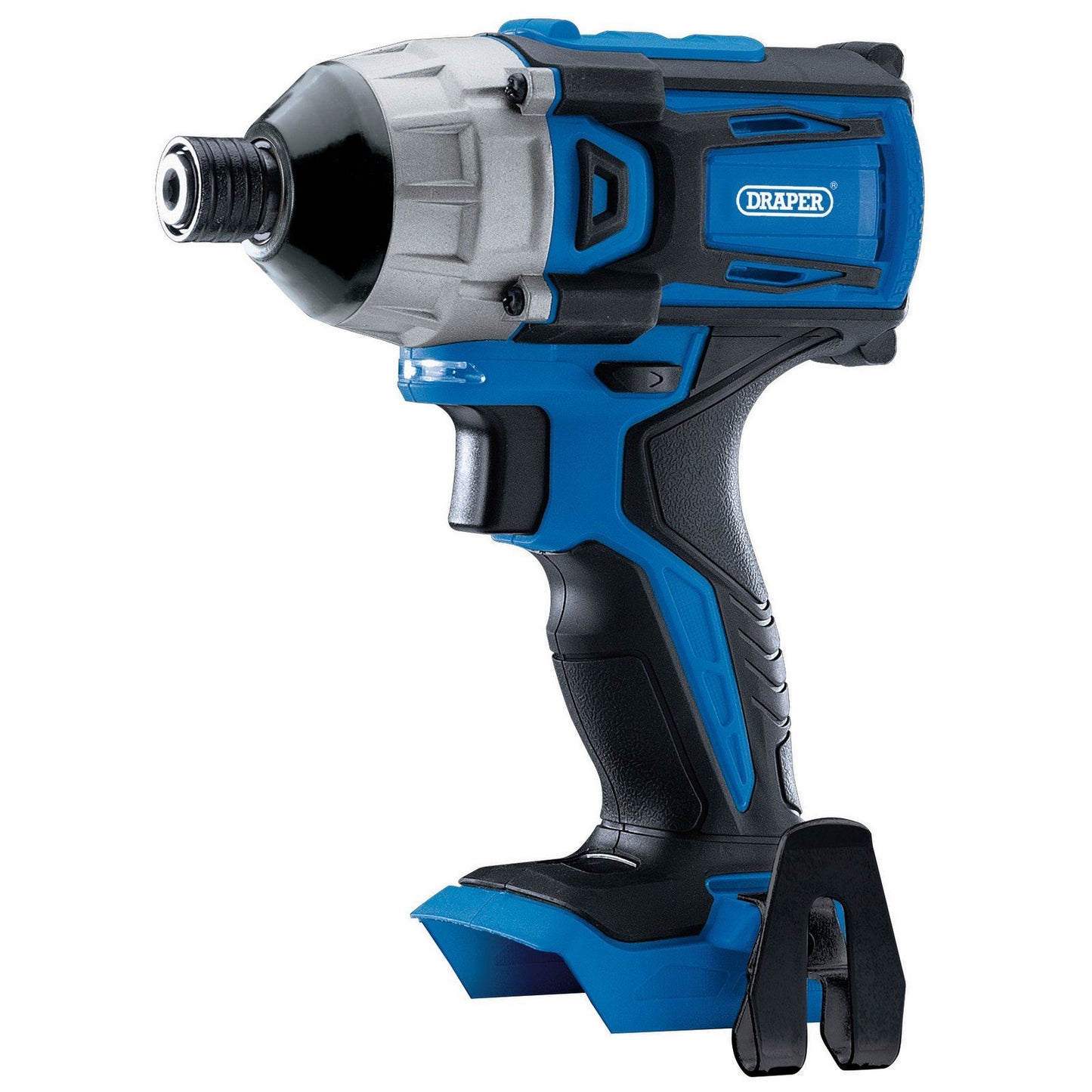 Draper D20 20V Brushless Impact Driver, 1/4" Hex., 180Nm (Sold Bare) - 55375