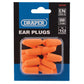 Draper Ear Plugs (Pack of 10 Pairs) EP10/B - 82448