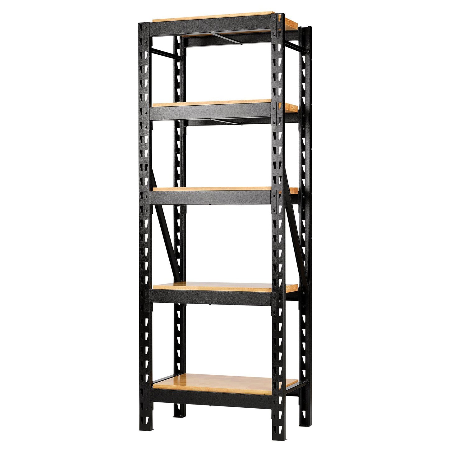 Draper BUNKER 22 Piece Modular 5 Tier Racking with Hardwood Shelving, 750mm