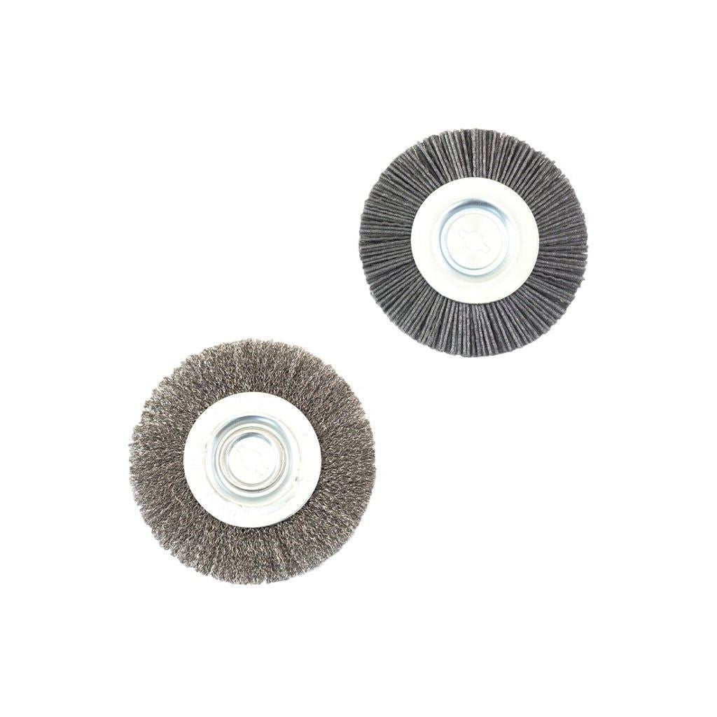 Amtech 2 Piece brush set for rotary cleaning tool - V5050