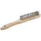 SIP Industrial 4-Row Stainless Steel Wire Brush