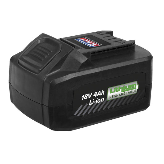 Sealey Power Tool Battery 18V 4Ah Lithium-ion for CP650LI & CP650LIHV CP650BP