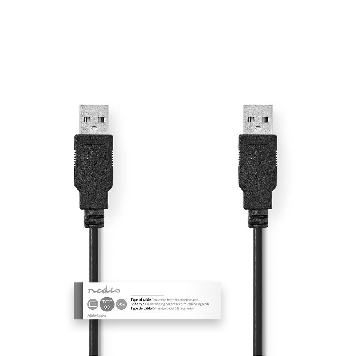 3m USB 2.0 Long Cable (A Male to A Male) 3m Black CCGT60000BK30