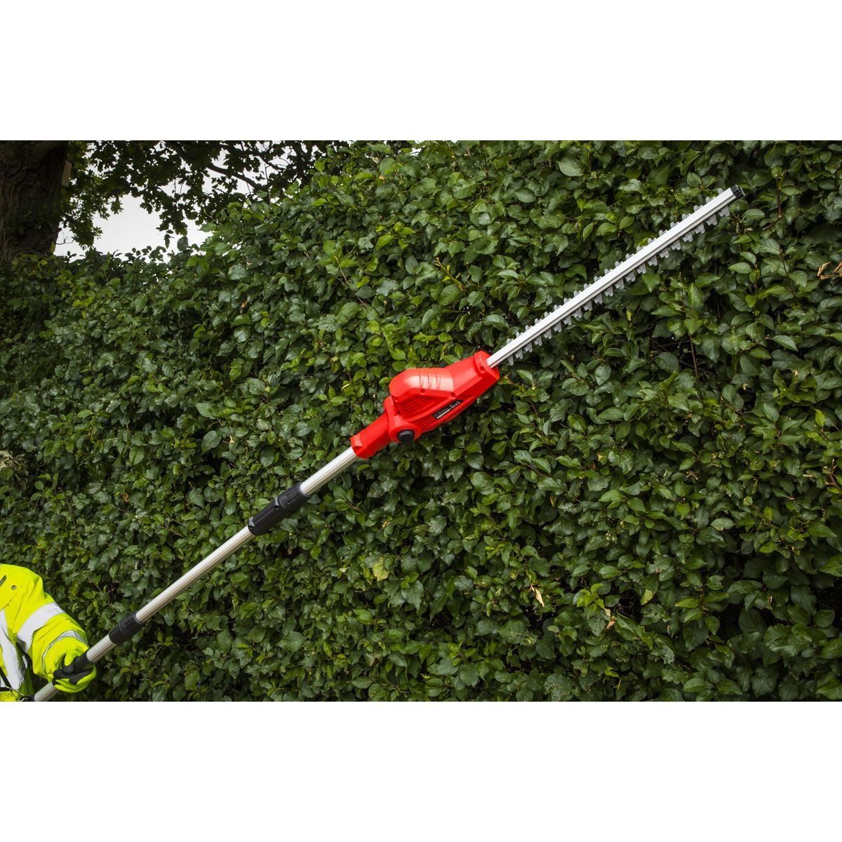 Sealey Pole Hedge Trimmer 20V SV20 Series Cordless  - Body Only CP20VPHT