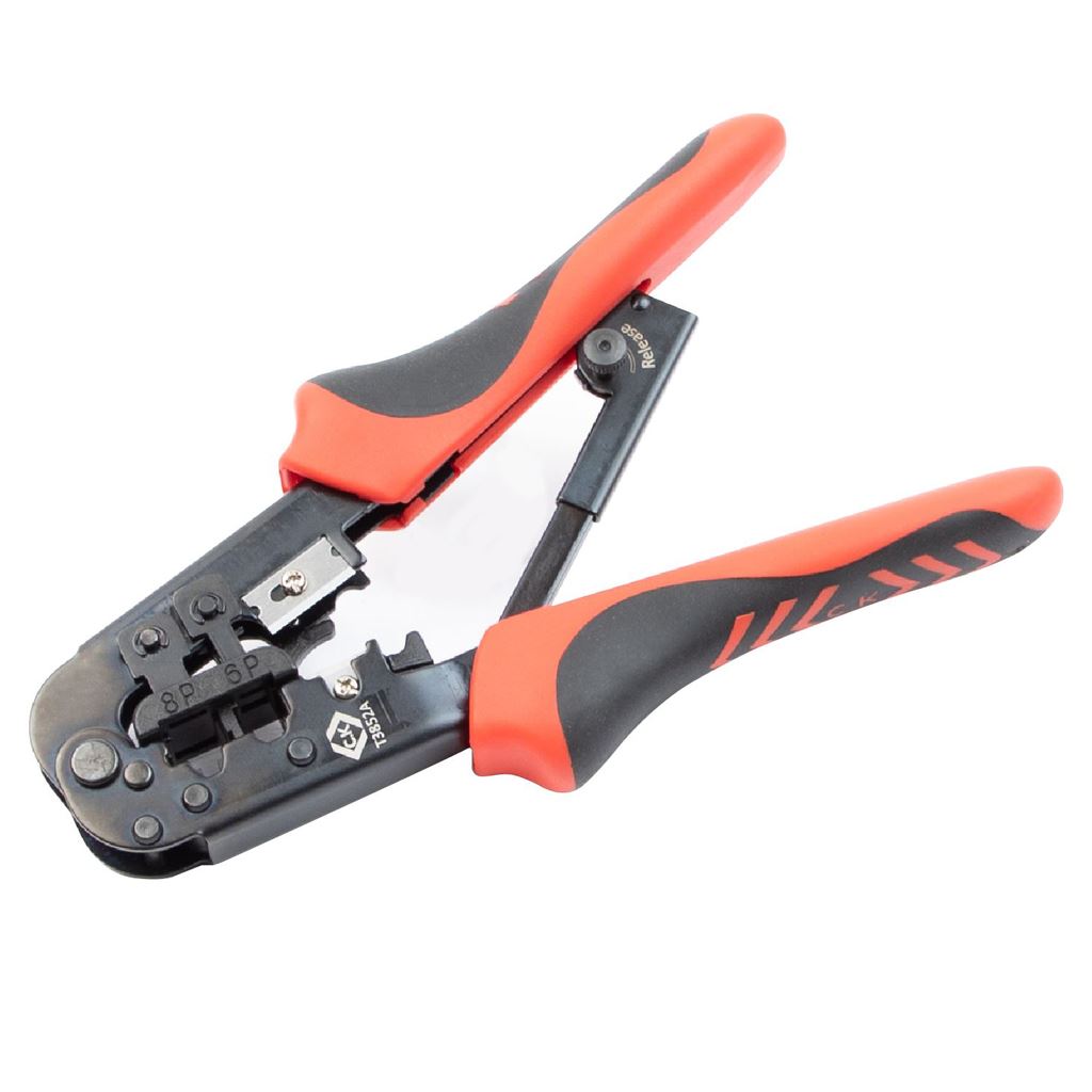 CK Tools Ratchet Crimping Pliers  Modular Plugs T3852A