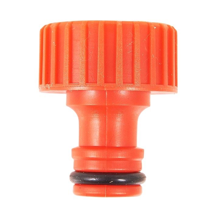 Amtech 3/4" Adaptor Male Orange Tap Compatible Garden Gardening Adapter - U2440