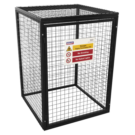 Sealey Safety Cage - 4 x 47kg Gas Cylinders GCSC447