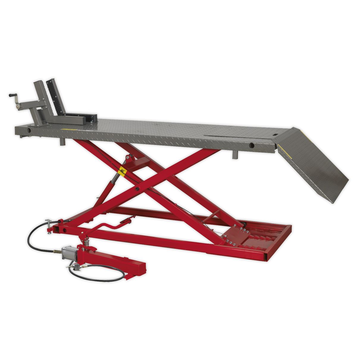 Sealey Motorcycle Lift 680kg Capacity Heavy-Duty Air/Hydraulic MC680A