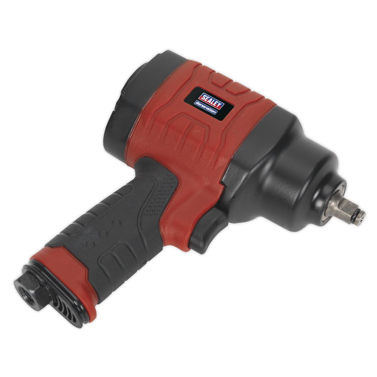 Sealey Composite Air Impact Wrench 3/8"Sq Drive Twin Hammer GSA6000