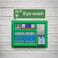 Worksafe Safe Conditions Safety Sign - Eye Wash - Rigid Plastic SS58P1