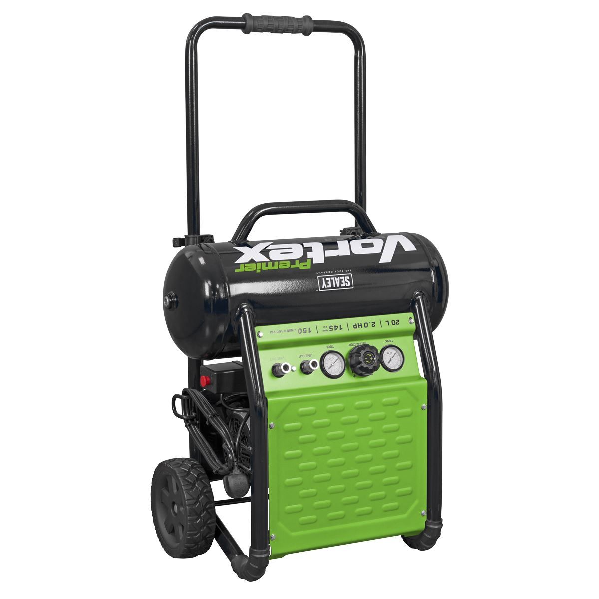 Sealey 19L Oil Free Direct Drive Air Compressor 1.5hp SAC1900