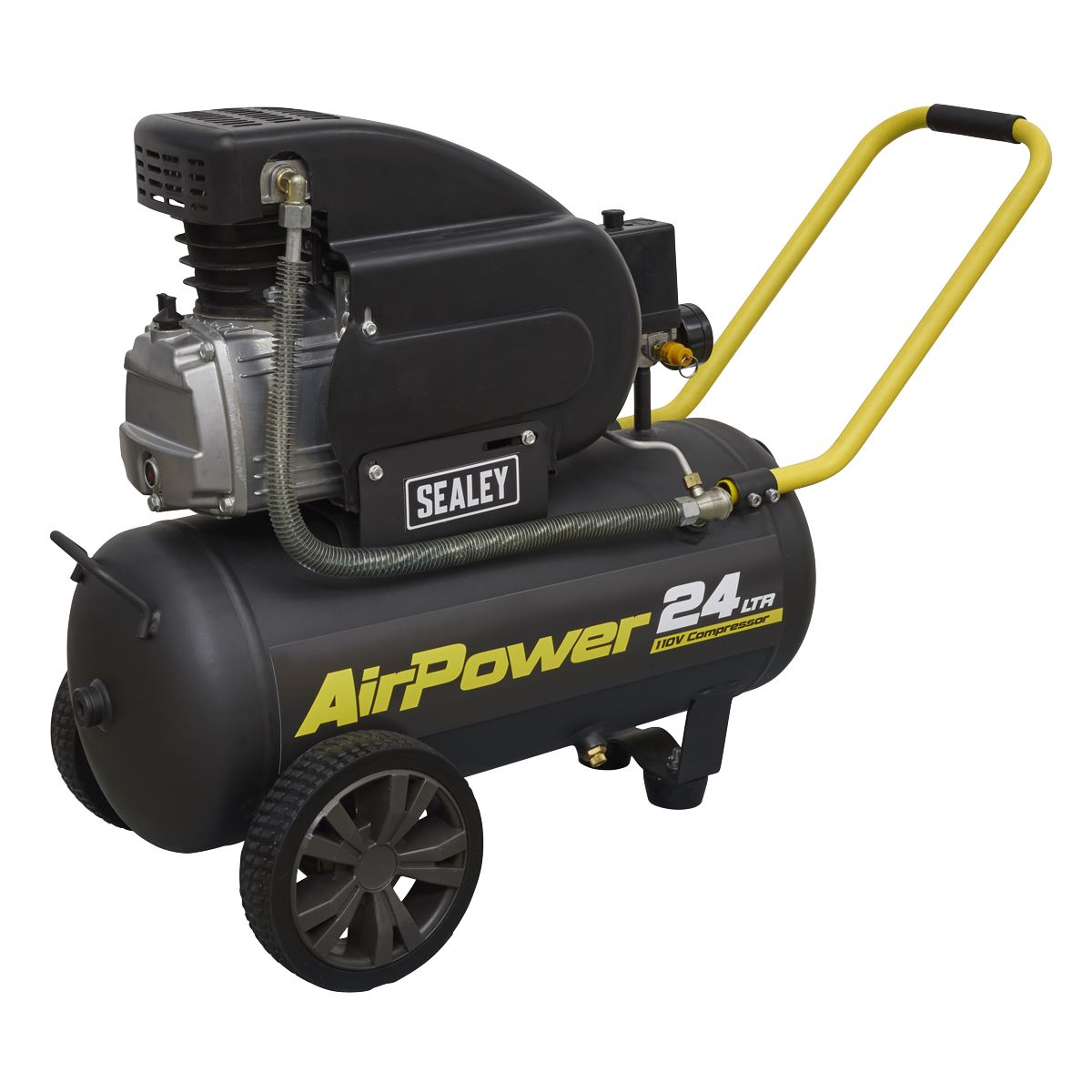 Sealey Air Compressor 24L Direct Drive 2hp 110V SAC2420E110V