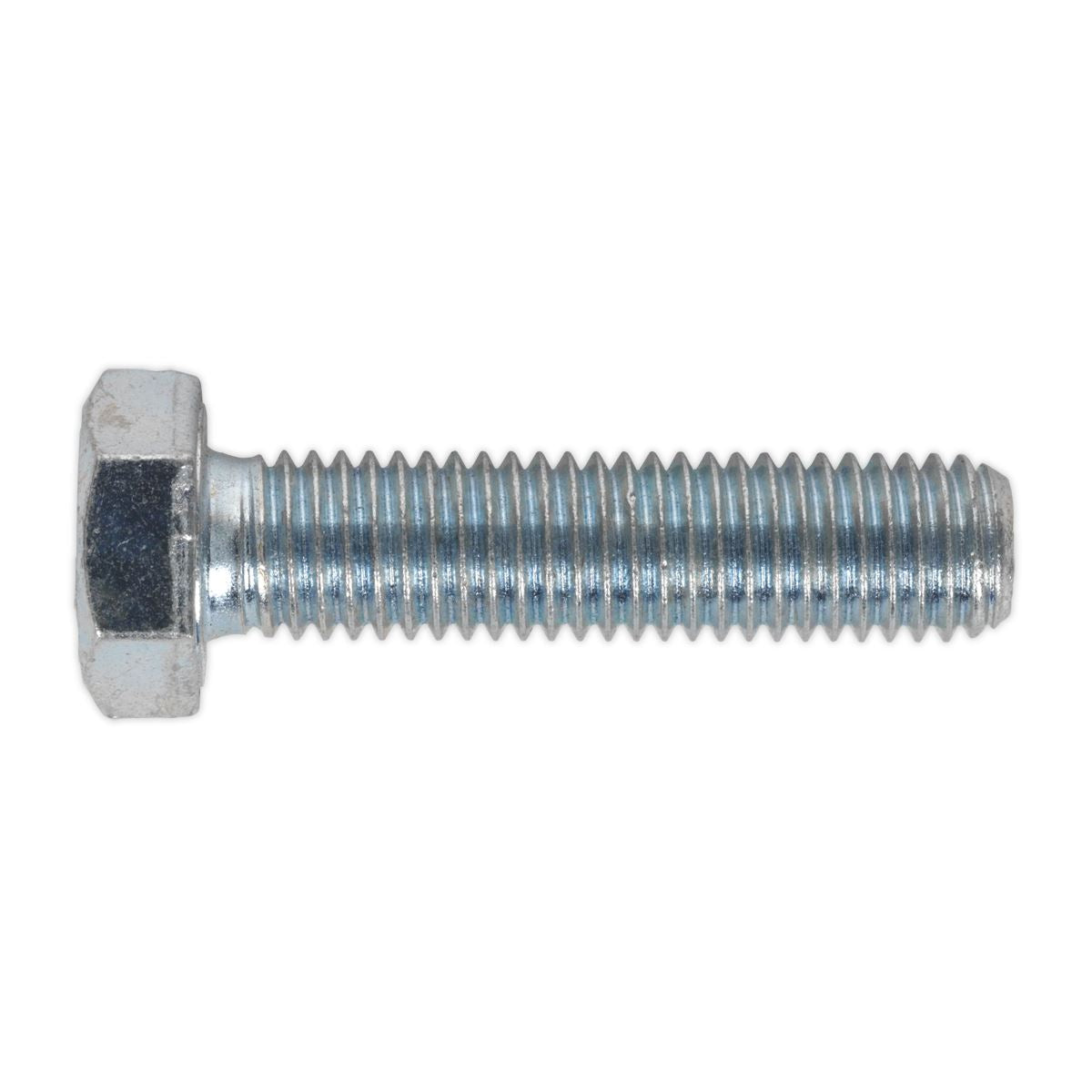 Sealey HT Setscrew M12 x 50mm 8.8 Zinc Pack of 25 SS1250