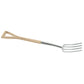 Draper Draper Heritage Stainless Steel Border Fork with Ash Handle - 99011