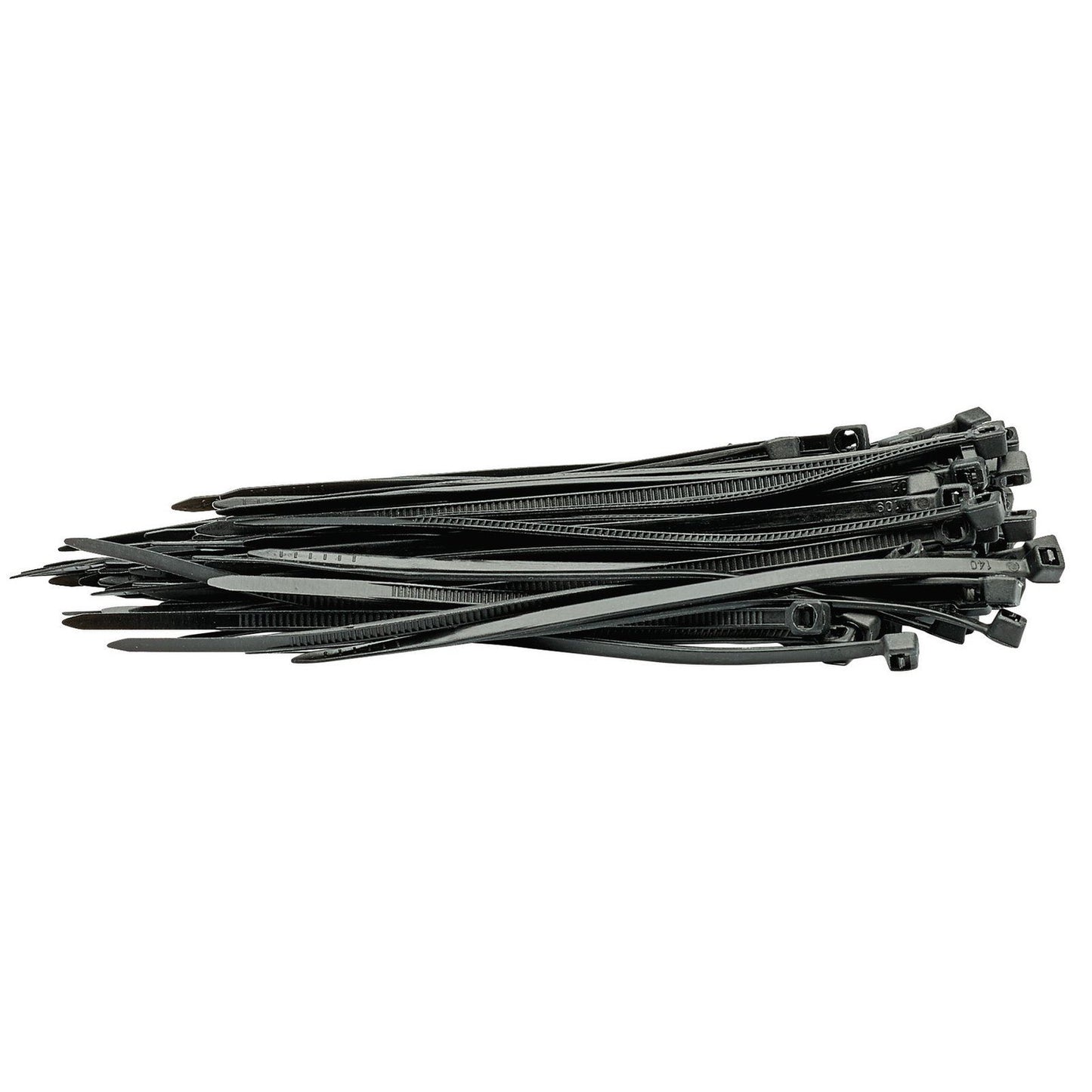 Draper High Quality Black Cable Ties (100 Pieces) - 70389