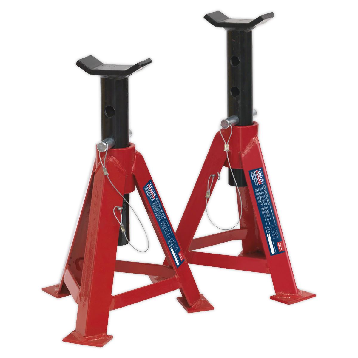 Sealey Axle Stands (Pair) 5 tonne Capacity per Stand AS5000