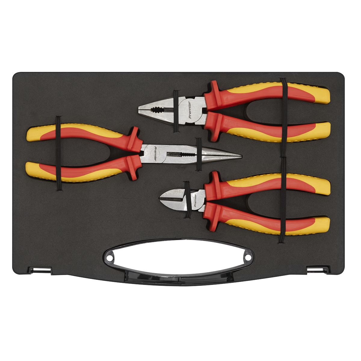 Sealey Pliers Set 3pc VDE Approved AK83452