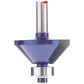 Draper 75340 1/4" Chamfering 30mm x 45° TCT Router Bit - NEW