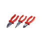 Amtech 3 Piece Superior Pliers Set Heavy Duty Combination Long Nose Wire Cutters - B0850