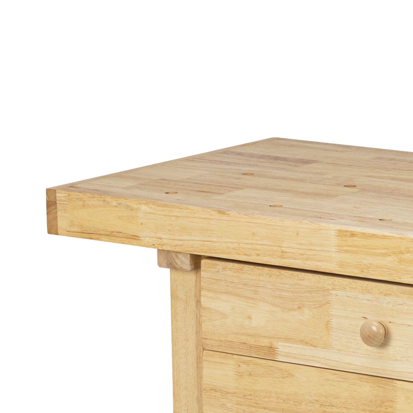 SIP Industrial Professional Hardwood 4-Drawer Workbench