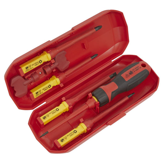 Sealey Screwdriver Set Interchangeable 8pc - VDE Approved AK61280