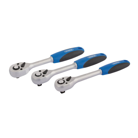 Draper Soft Grip Ratchet Set *RATCHETSETMISCELLANEOUS LINES (OTHER)