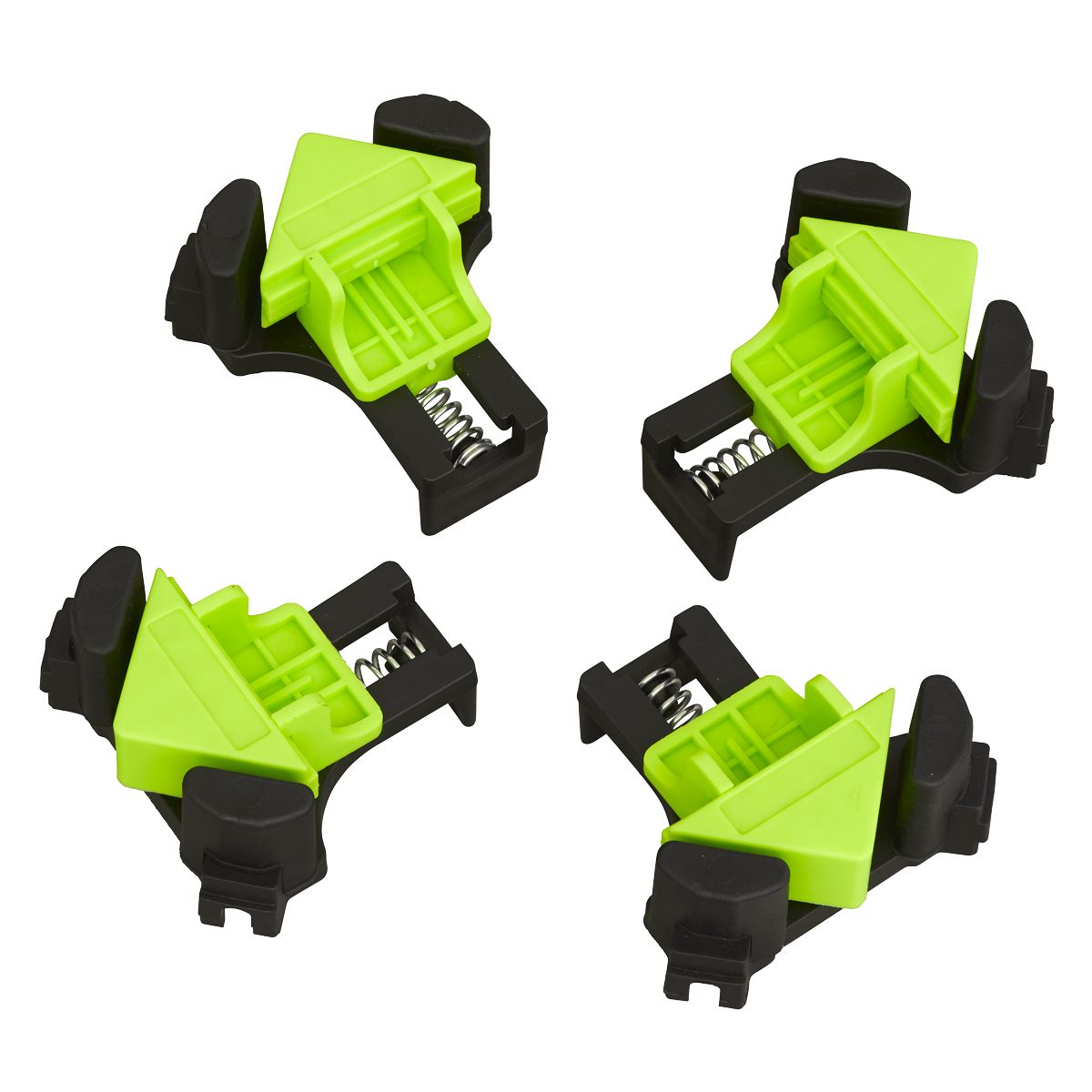 Sealey Mitre Wood Corner Clamp Set 4pc QBC04