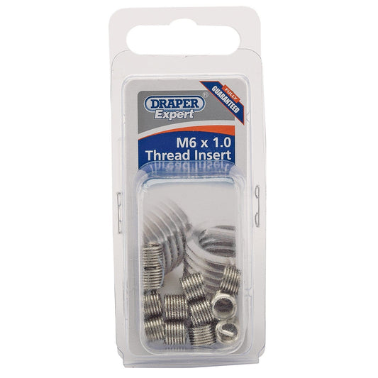 Draper 12x Expert M6x1.0 Metric Thread Insert Refill Pack Professional Tool - 21708